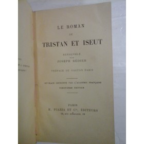   LE  ROMAN  DE  TRISTAN  ET  ISEUT -  Paris 